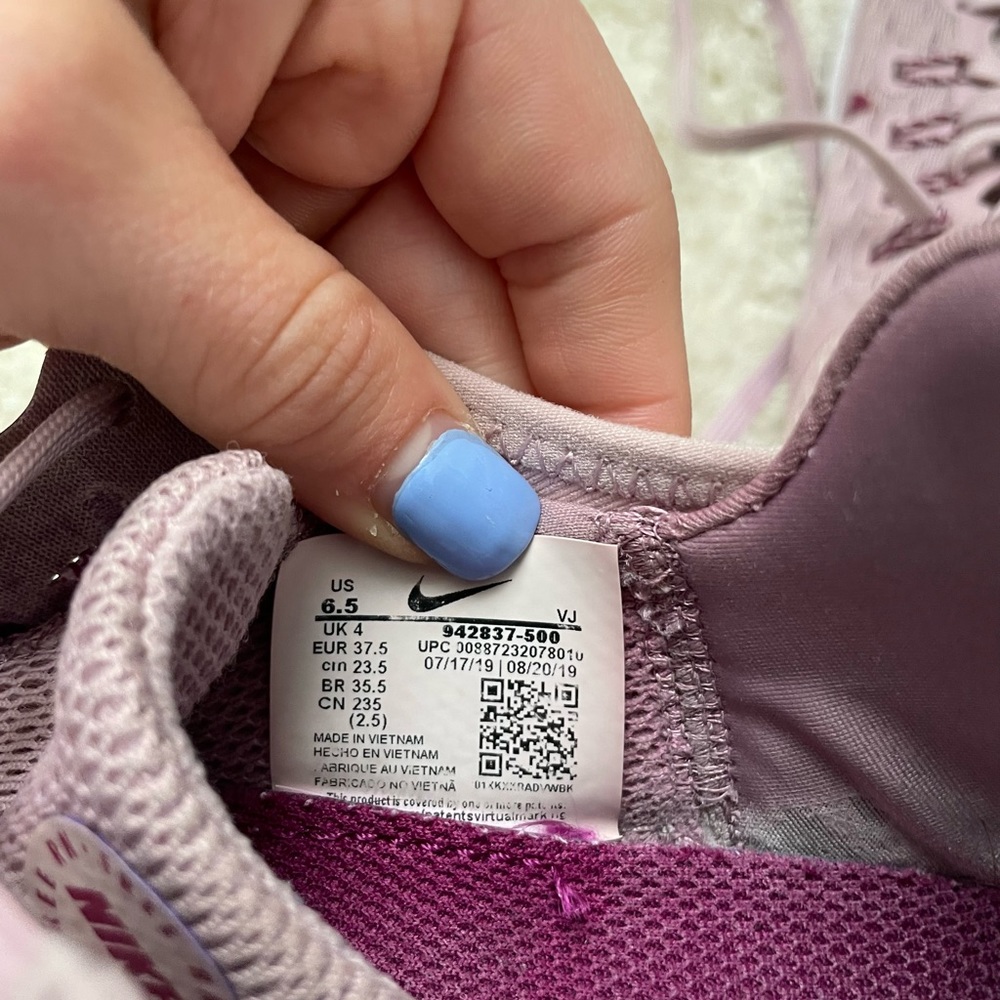 Nike Pink Athletic Shoes - Picture 7 of 12